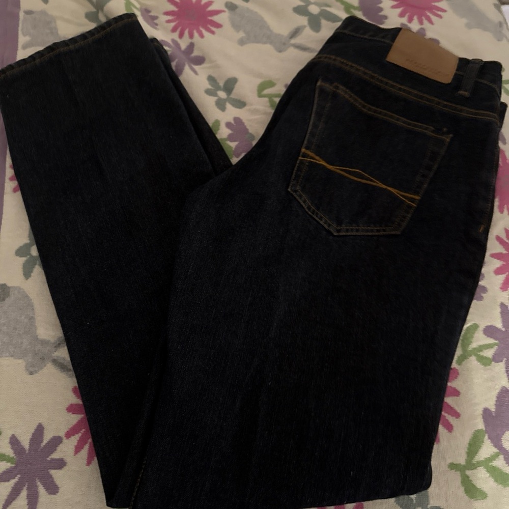 Aeropostale Black Straight Pants Sleek Design